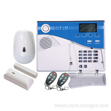 Wired and Wireless Alarm Control Panel with Large Screen LCD Display and Digital Net-linking Alarm